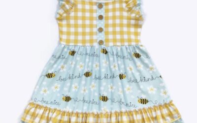 Bee Kind Grow-With-Me Play Dress