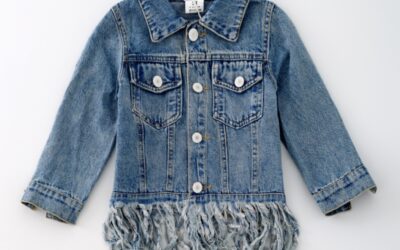 Girl’s Fringe Denim Jacket