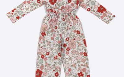 Holly & Blooms Girls Romper