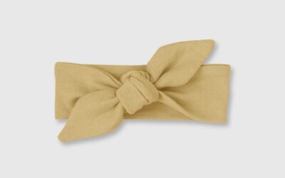 Baby Girl’s Gold Cotton Headband