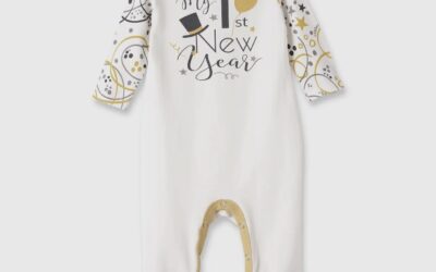 Baby’s “My 1st New Year” Bamboo Romper